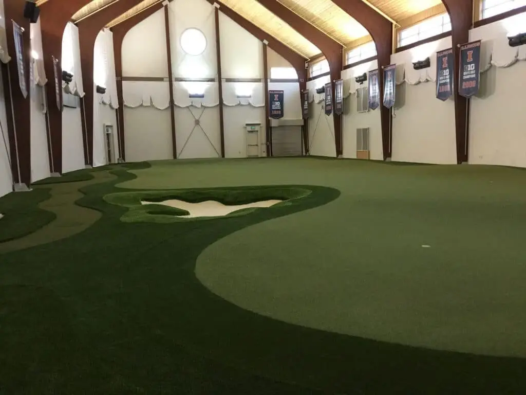 indoor putting green designers