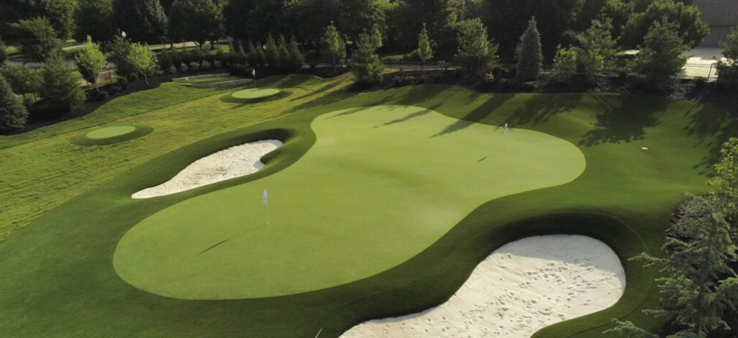 Artificial Turf Backyard Putting Green
