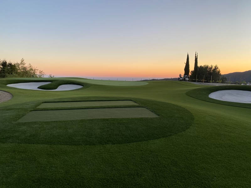 Private Backyard Putting Green